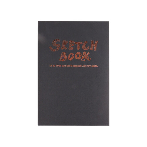 Professional Drawing Notebook Softcover-4 black covers