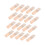 20PCS Storage Case For Cotton Swabs Small-Transparent White 1