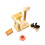 1/12 Miniature Cats Figures and Climbing Tree Model Figurine-B 1