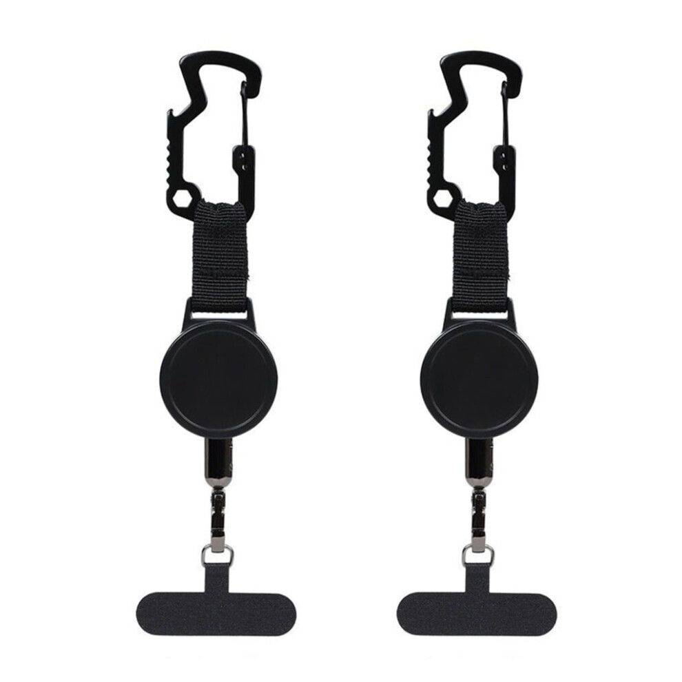 Retractable Phone Lanyard With Adjustable Length Â 1 Or 2 9149926399674