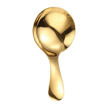 4INCH Stainless Steel Mini Spoons for Desserts, Small Cute Spoons, Stainless Steel Mini Spoons for Sugar Condiments Coffee Tea Dessert 1/2/3/4PCS