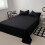Draps de qualité hôtelière, doux et infroissables, ensemble de 4 pièces 3