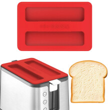 1PC Silicone Toaster Cover, Heat-Resistant Dust Cover for Bread Machine & Sandwich Maker – 6.2"x4.1", Compatible with Standard Toasters