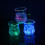 Leuchtende LED-Schnapsgläser aus Kunststoff, 177 ml 3