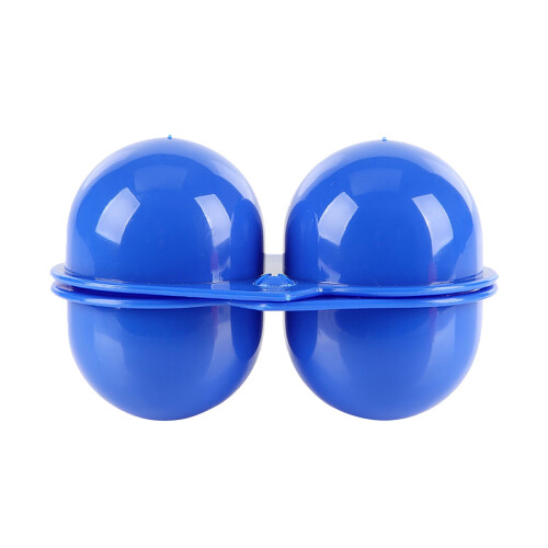 Φορητό δοχείο αποθήκευσης 2 αυγών για ψυγείο, κάμπινγκ &