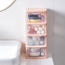 Scatola organizer da scrivania in plastica per trucchi