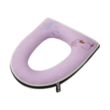Soft Foam Toilet Seat Cushion with Non-Slip Grip - Washable Padded Cover for Round or Elongated Toilets, Cozy Bathroom Accessory