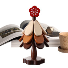 Untersetzer aus Holz für Weihnachtsbäume (1 Stück)