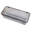 Boîte à baguettes en polypropylène gris avec couvercle transparent, 1