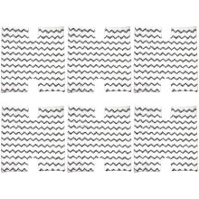 6PCS Replacement Pads for Shark Genius Touch Free Steam Mop Washable Lift Away S6001, S6002, S6003, S5001, S5002, S5003. S3973 Series