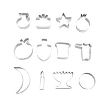 Baking For Hanukkah Stainless Steel Hanukkah Cookie Cutters Intricate Designs Durable Quality Craft Festival Exclusive Bringing Warmth