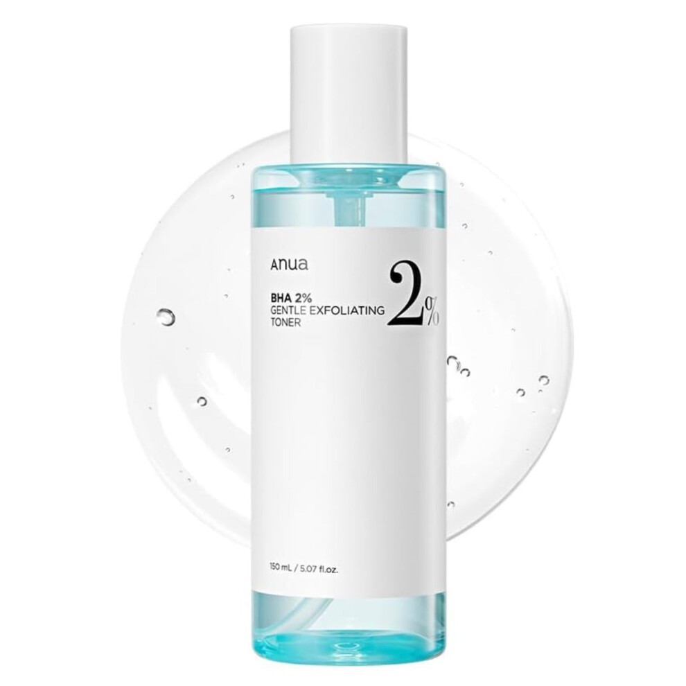 Anua BHA 2% Gentle Exfoliating Toner | Blackhead Remover Toner, Oily Skin & Smooth Skin Toner - 150ml