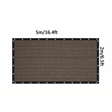 Sun Shade Fabric, 90% UV Block Pergola Shade Cloth with Grommets, Heavy Duty Patio Cover for Garden Backyard Carport Playground Sun Protection