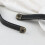 Maniglie per cassetti Beilin in pelle nera, 6 pezzi, interasse 128 mm 4