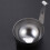 Egg boiler and steamer rack with spoon black stainless 5