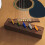 Light Up Guitar Pick Stand Storage Organizer Decorative-pecan 6