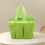 Sac de rangement de douche en filet imperméable en polyester 4