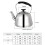 Whistling Teas Kettle With Loud Alerts Feature For Safe-1.0L 3