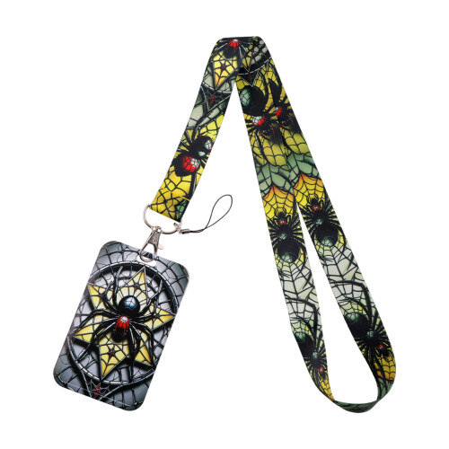 Porte-cartes avec sangle de téléphone, Design crâne de-18