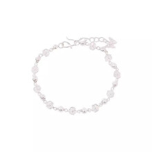 Bracelet élégant en alliage de Zinc, chaîne de fleurs et
