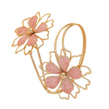 Manchette de bras en alliage de Zinc, bijoux élégants à-Rose