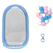 Protective Cover Acrylic Construction Protective Sleeve-Blue