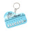 Mini Pocket Piano Keychain Colorful Light Effect Portable-1 1