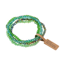 Handmade Glass Beaded Bracelets Day Night Wear Formal-FK1987