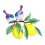 Lemon Bird Enamel Brooch Accessory Compact Design for-Purple 1