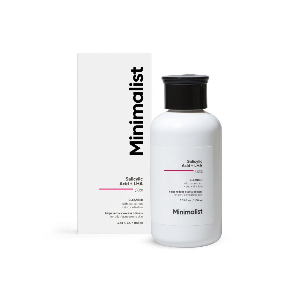 Minimalist Anti Acne Face Wash for Oily Combination Skin |Deep Cleansing , Pore Cleansing Gel, Oil Control Face Wash - 100ml