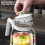 Jarra de vidro estilo Mason Jar com tampa com bico, 2,2L 5