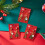 Festival Asymmetric Drop Earrings Santa Snowflake-SS2 5