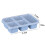 Bento Lunch Box Set 5-Compartment Stackable Microwave & 3