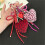 Artificial Leather Leopard Keychain Pendant With Cord And-Pink 6