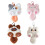 Porte-clés en peluche douce, breloque Kitty, Adorable,-UN 2