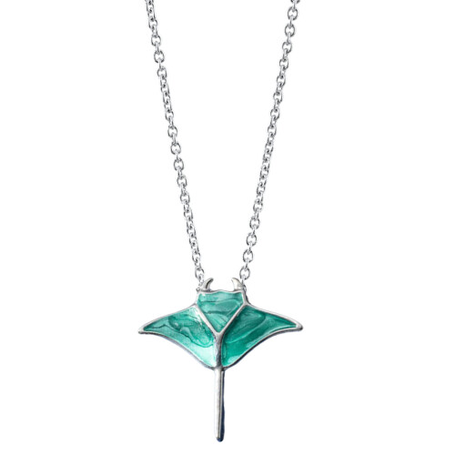 Flexibele lengte Manta Ray legering ketting-mantarog 1