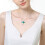Schimmernde Teufelsfisch-Anhänger-Halskette,-Manta 5