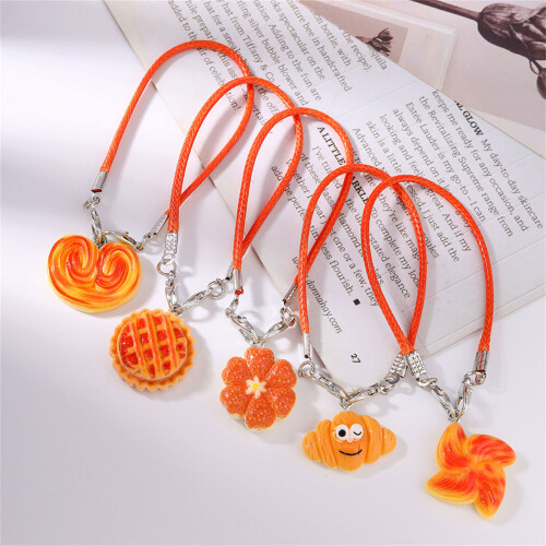 Porte-clés à breloques de boulangerie réaliste, accessoire 1
