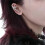 Rose Thorns Heart Piercing Earring Surround Auricle-White 7