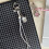 Porte-clés horloge étoile tendance, taille compacte,-Blanc 6