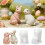 Ergonomic Crafting Accessories Moulds Rabbit Shape Silicone-25 2