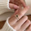 Modern Open Band Ring Emerald Green Copper Zircon Band-Silver 7