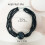 Collier ras de cou en perles d'imitation, couche de perles,-SS3 3