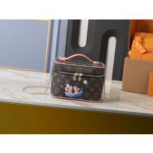 LV Nice Mini Monogram Cosmetic Pouch 20×13.5×12cm