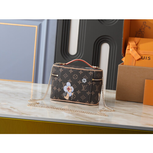 LV Nice Mini Monogram Cosmetic Pouch 20×13.5×12cm 2