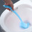 WC-Bürste mit Gummi- und Schlitzköpfen – Blau 5