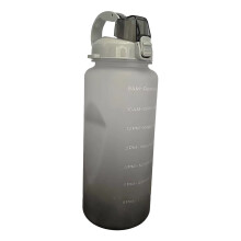 Μπουκάλι νερού Tritan χωρίς BPA 2200ml με δείκτες χρόνου