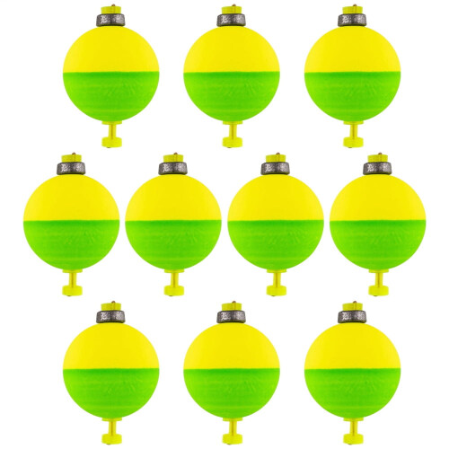 EVA-schuim ovale visdobbers – 10 stuks