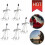 5er-Pack Umbrella Rig Angelköder, 5-armig, 4-Blatt, 21,5 cm 1