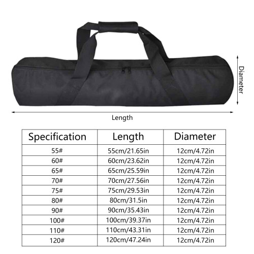 Bolsa impermeable Oxford para cañas de pescar – Correa ajustable, 2